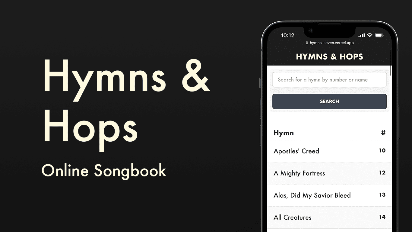 Hymns & Hops Online Songbook